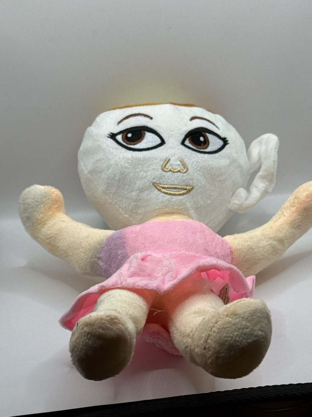 Ballerina Cappuccina Italian Brainrot Plush Toy Pink